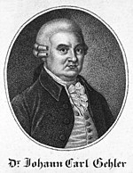 Johann Carl Gehler